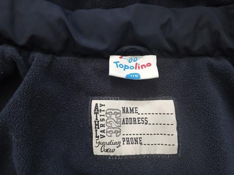 Zimna bunda 116, topolino,116