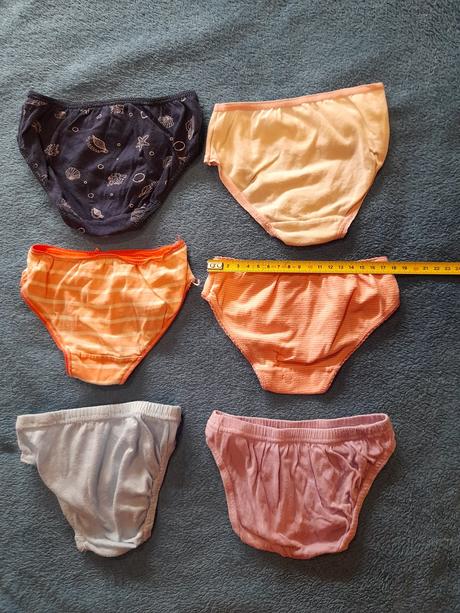 Dievčenské nohavičky 6 ks, 92