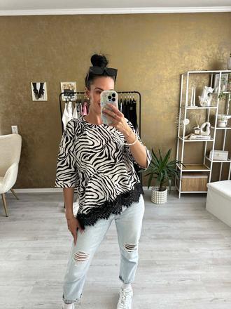 Zebra top,