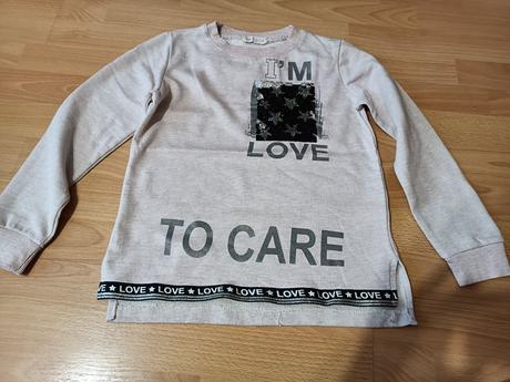 Dievčenské tričko s dlhým rukávom, 140