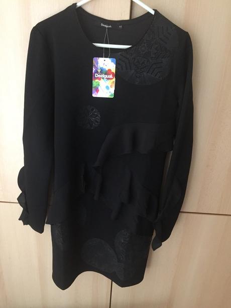 Desigual čierne šaty xs/s, desigual,s