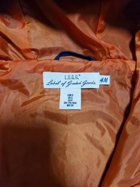 Panska prechodná bunda, h&m,s
