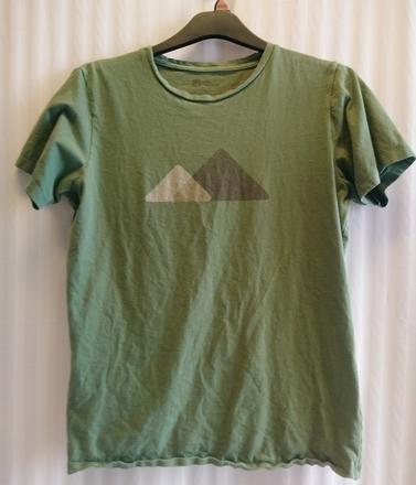 Pánske zelené tričko s motívom, berg, m, m