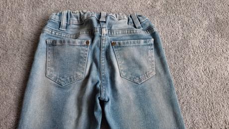 Roztrhané dievčenské skinny rifle - veľ. 128, 128