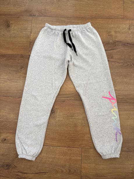 Sivé tepláky pink, victoria's secret,xs