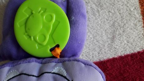 Hrošík plyšový - zn. fischer price,