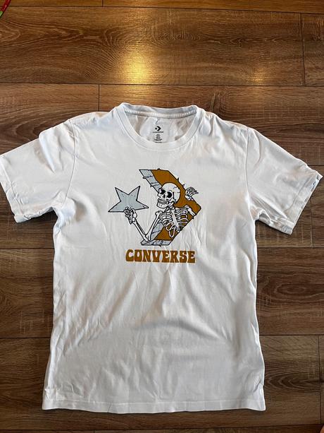Tričko s lebkou, converse,158