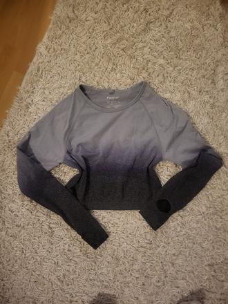 Crop top na cvičenie, l