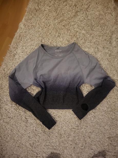 Crop top na cvičenie, l