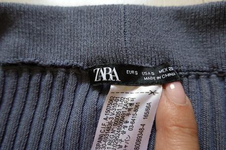 Rebrované nohavice zara, zara,s