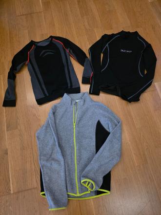 Termo tričká plus mikina 7-10rokov, 134