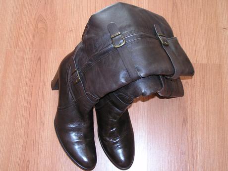 Kožené čižmy č.38, 38