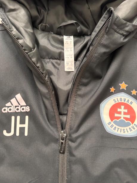 Futbalová zimná bunda, adidas,152
