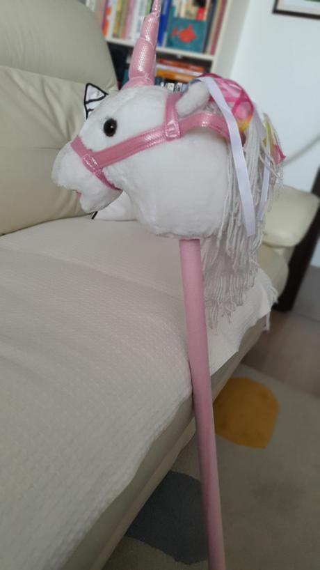 Koník na tyči jednorožec,