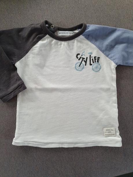 Tričko s obrázkom, reserved,80