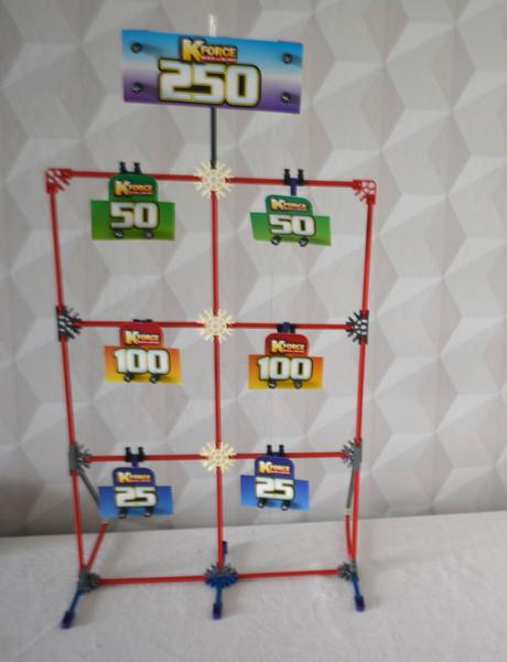 K-force stavebná sada s dvojitým ťahaním a terčom,