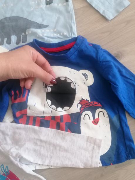 2ks body a 3ks tričko, pepco,74