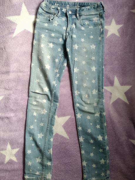 Rifle s hviezdičkami, denim,140