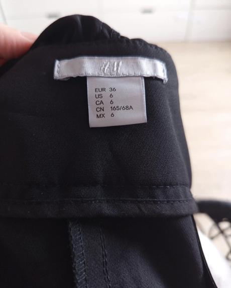Čierny elegantný overal, h&m,36