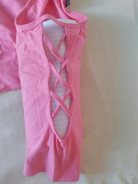 Tričko s prepletaním na ramenách, kik,s