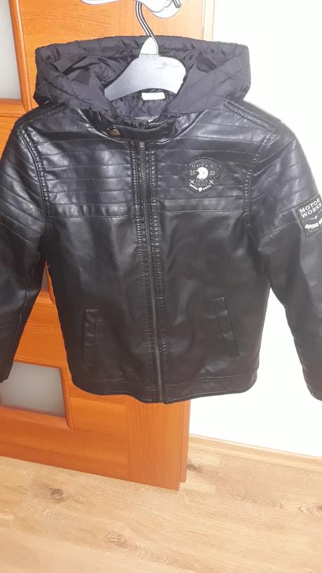 Frajerská kožená bunda, f&f,134