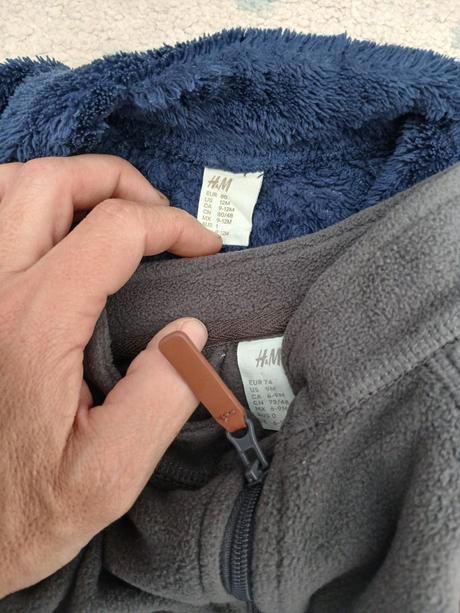 Teddy a flisova mikina 80, h&m,80