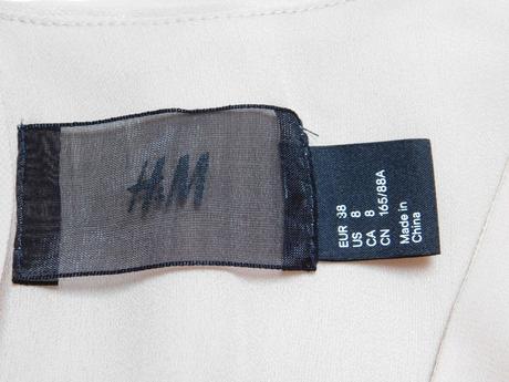 Pekne trendy volanikove šaty, h&m,38