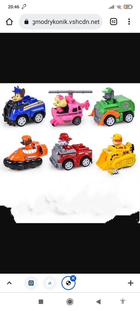 Päť patrol autička, 