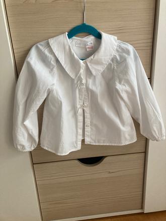 Zara popelinova kosela s maslickami, zara,116