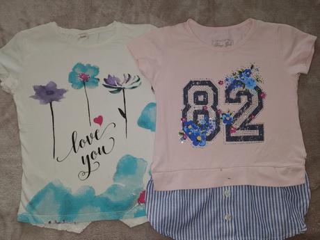 2x tricko, pretty girl,128