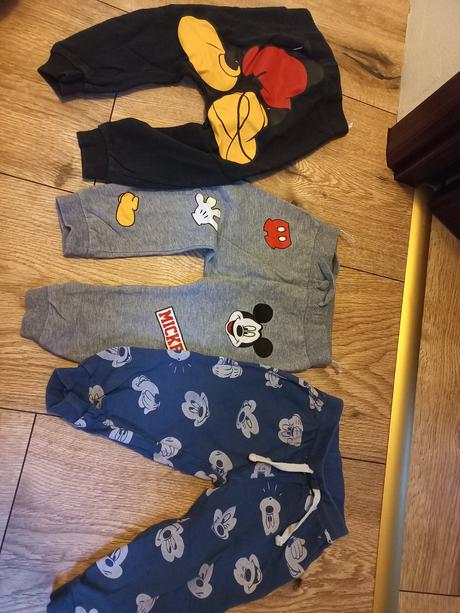 Tepláky mickey 3ks, 86