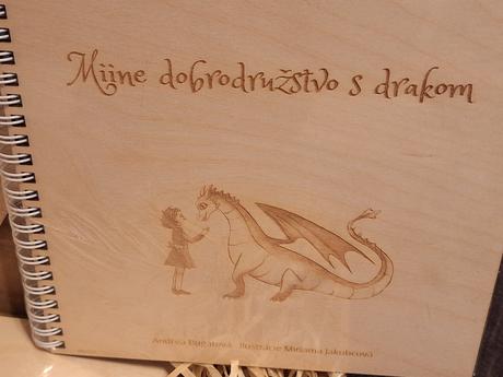 Rozpravka dobrodruzstvo s drakom, s menom a fotkou, 