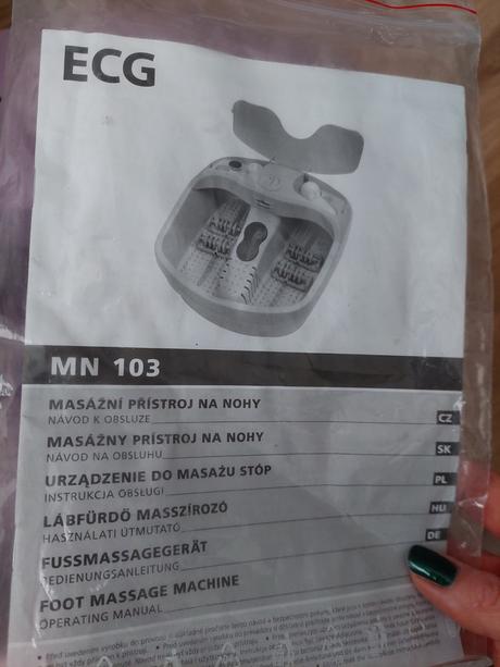 Masážna vanička na nohy, 