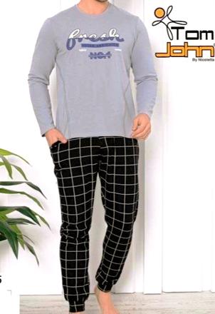 Pánske bavlnené pyžamo fresh, 4xl - xxxl