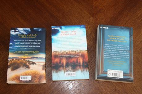 3 x nicolas sparks v nemčine, 