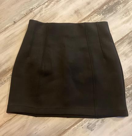 Neoprénová sukňa, zara,l