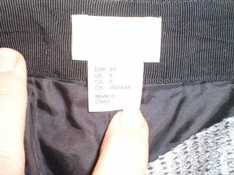Nohavice, h&m,34
