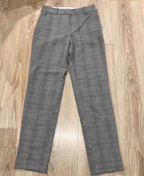 Kárované nohavice, h&m,xs