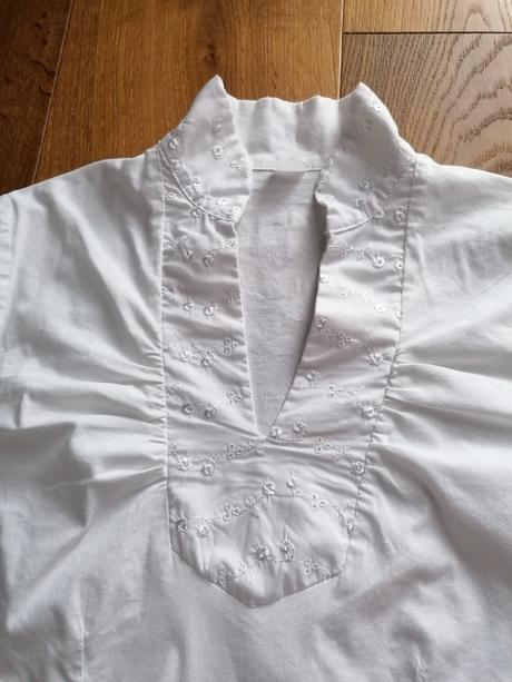 Folk blúza s madeirou, bonprix,xs