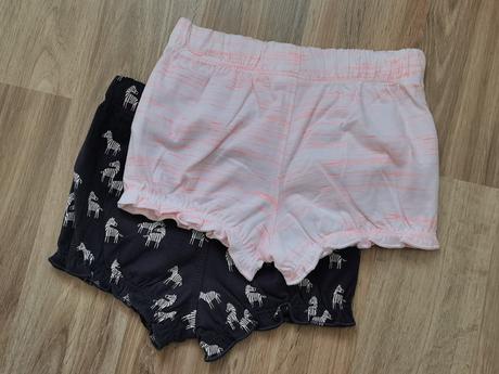 Dievčenské bavlnené kraťasy, f&f,68