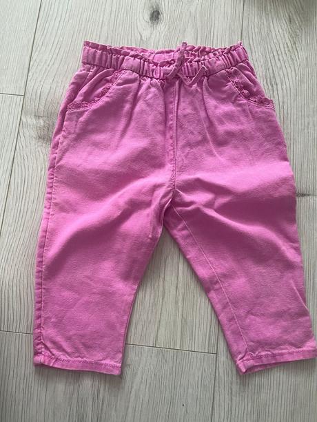 Tmavoružové nohavice, next,86