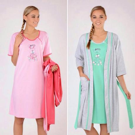 Materská nočná košieľka na kojenie, vienetta secret,l / m / s / xl / xxl