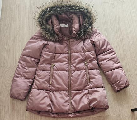 Dievcenska zimna bunda hm, h&m,140