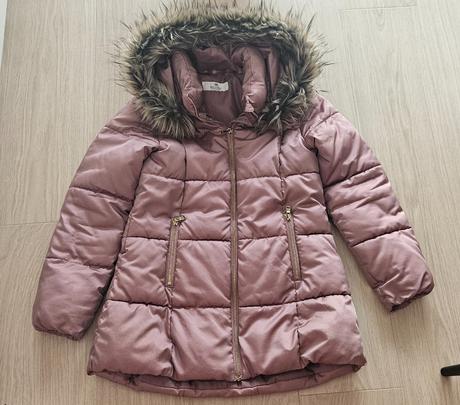Dievcenska zimna bunda hm, h&m,140