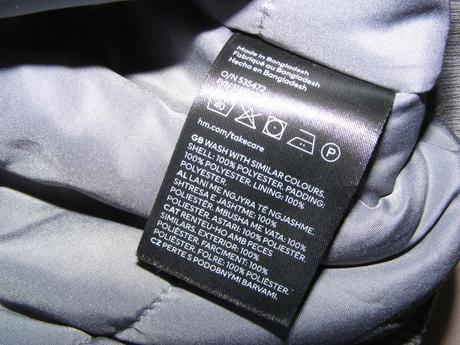 Teplá oversize bombera h&m - s/m, h&m,m
