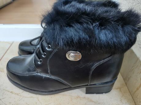 Topánky zateplené dámske, 38