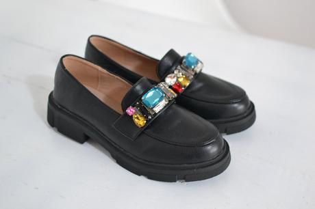 Čierne mokasíny 36, 36