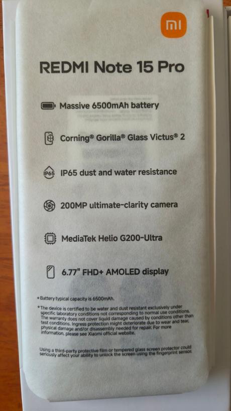 Xiaomi redmi note 15 pro, xiaomi