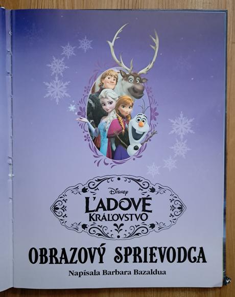 Kniha disney "ľadové kráľovstvo / frozen", 