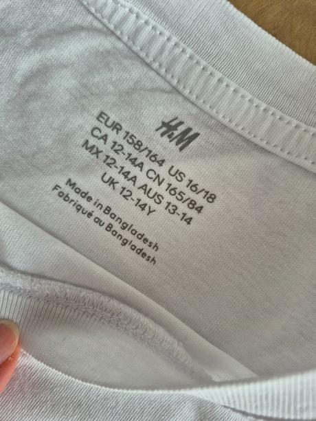 Tričko 2x, h&m,158